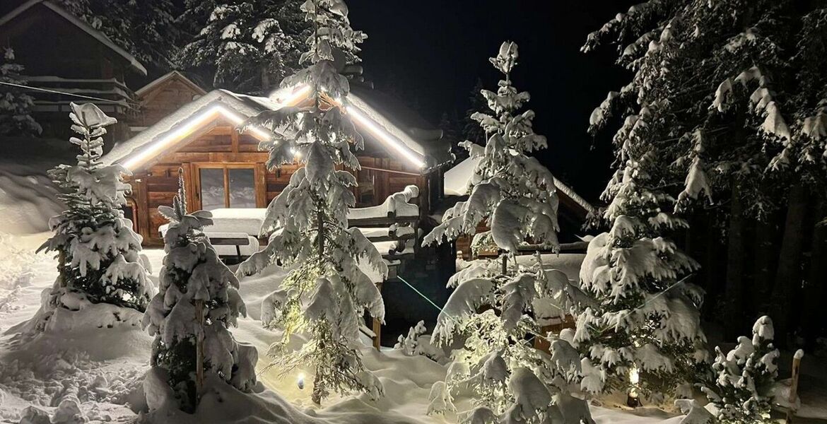 Шале  ski-in/ski-out Courchevel 1850