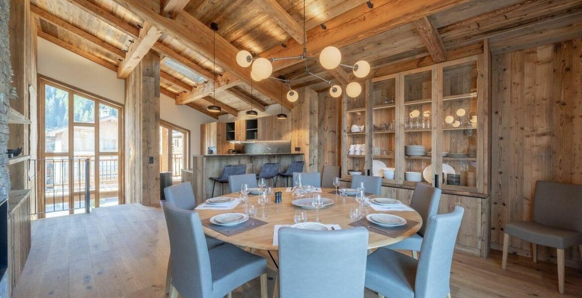 Chalet para vacaciones en Courchevel le Praz