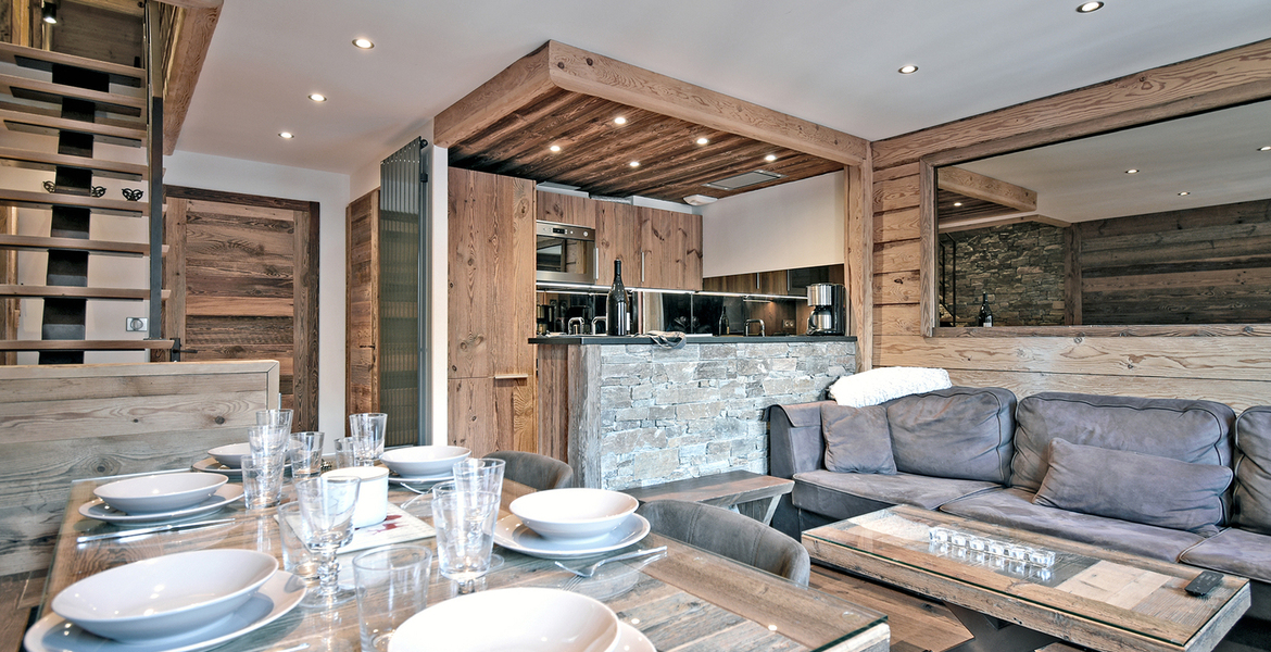 Appartment in the heart of the Meribel resort 