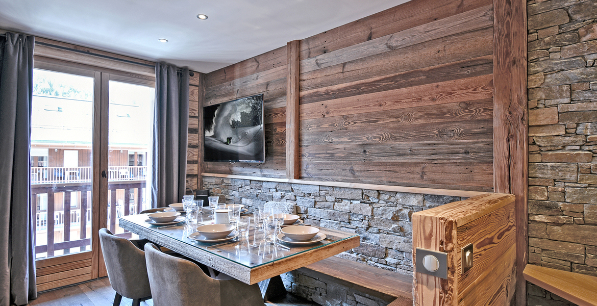 Appartment in the heart of the Meribel resort 