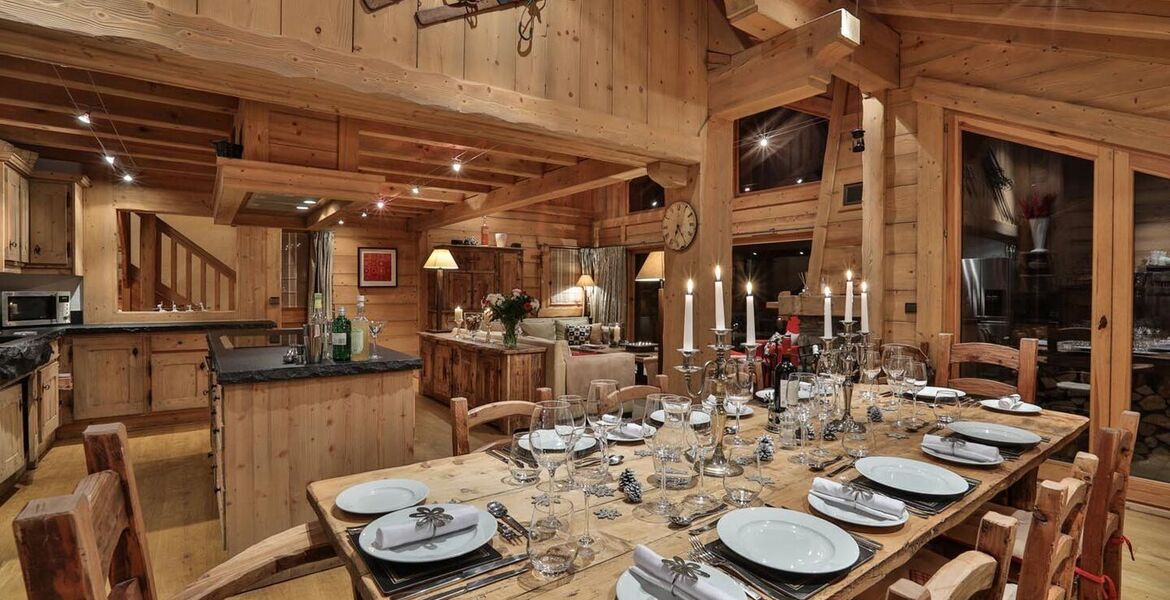 Chalet for rent in Meribel