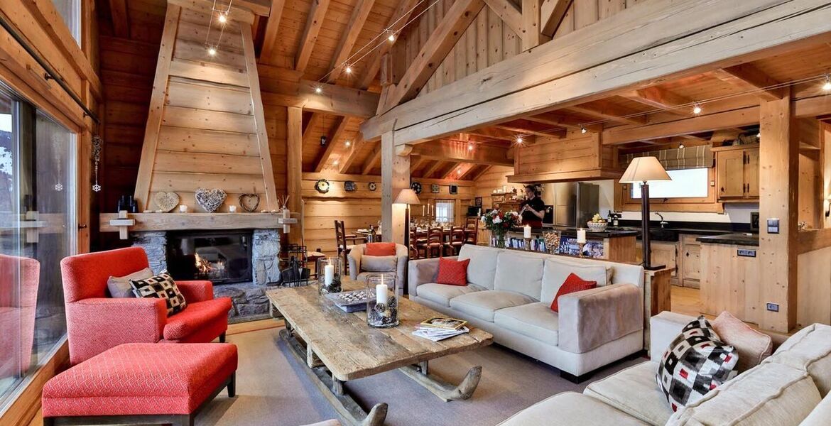 Chalet for rent in Meribel