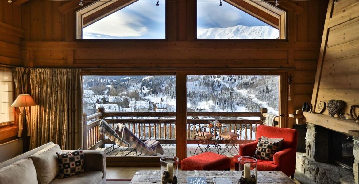 Chalet for rent in Meribel