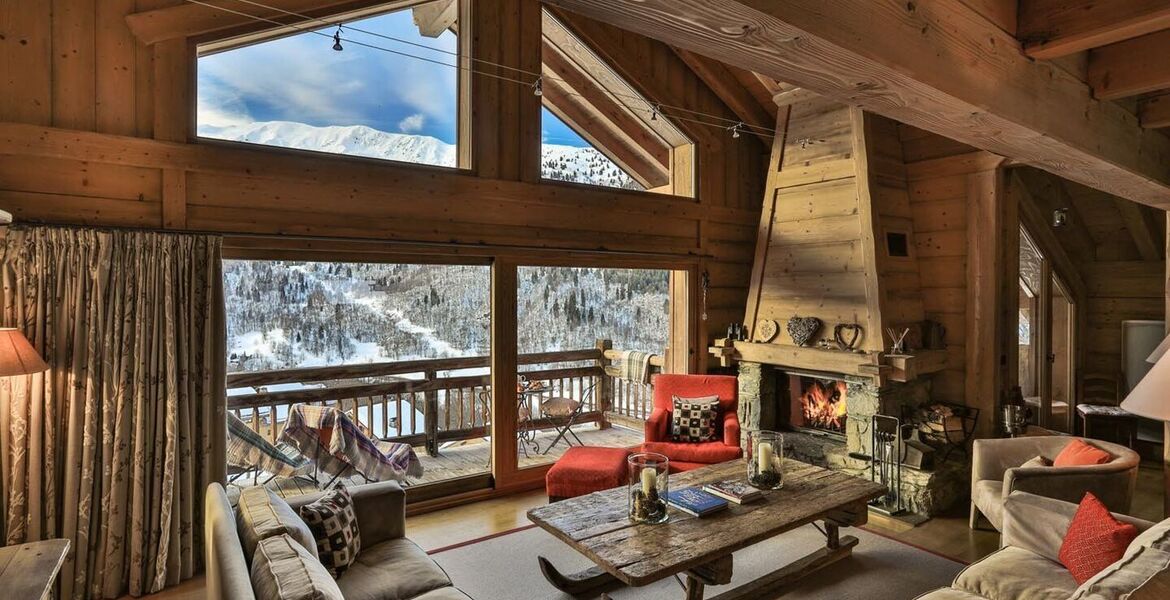 Chalet for rent in Meribel