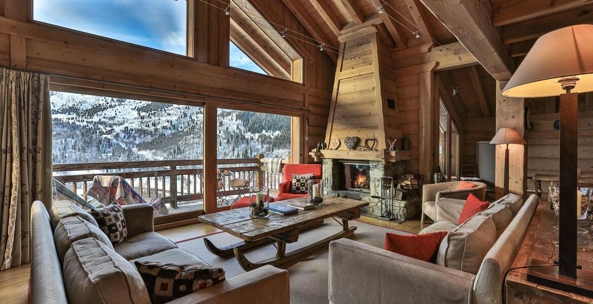 Chalet for rent in Meribel