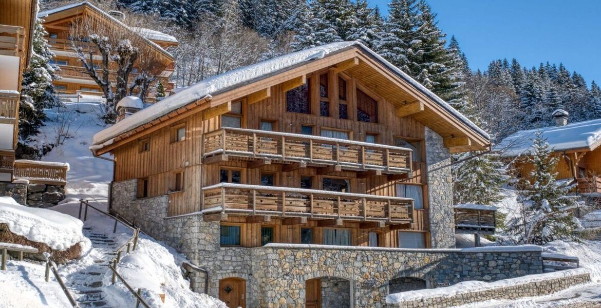 Chalet for rent in Meribel