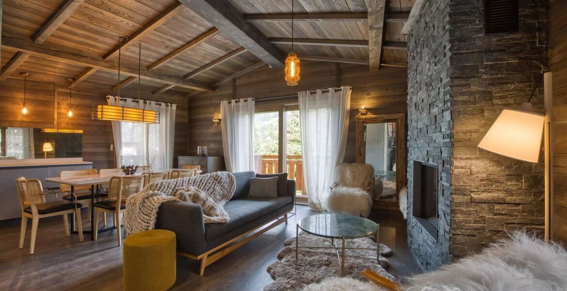 Appartement à louer à Megève