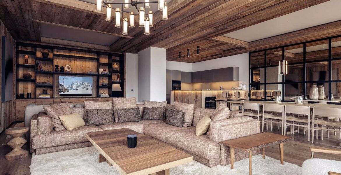 Apartment duplex for rent in Meribel