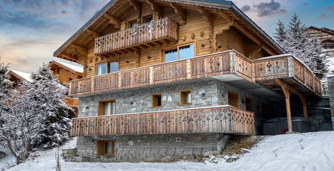 Chalet for rent in Meribel