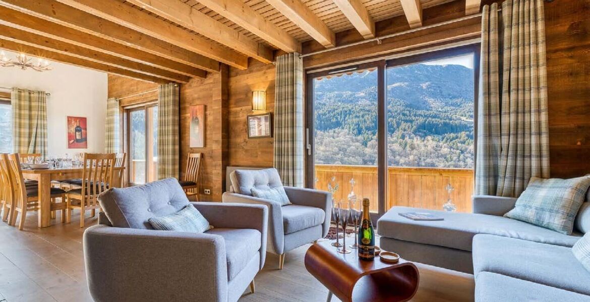 Chalet for rent in Meribel