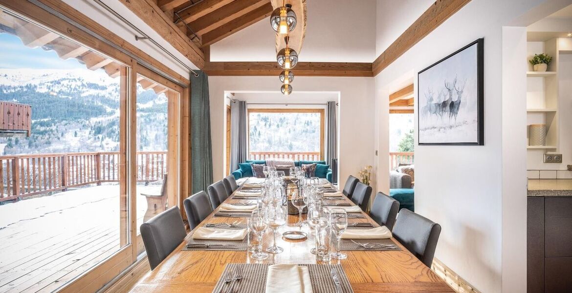 Chalet for rent in Meribel