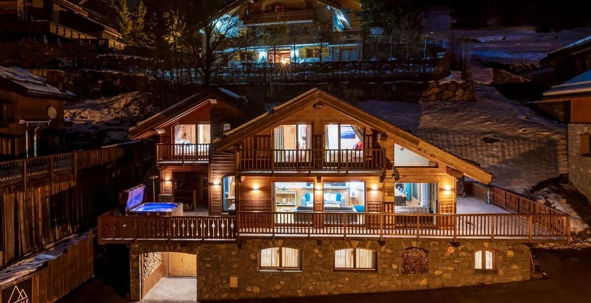 Chalet for rent in Meribel