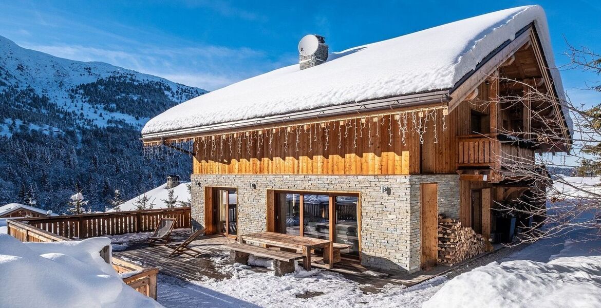 Chalet for rent in Meribel