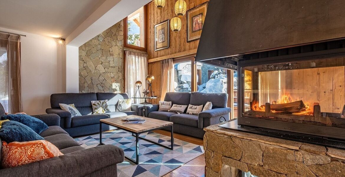 Chalet for rent in Meribel