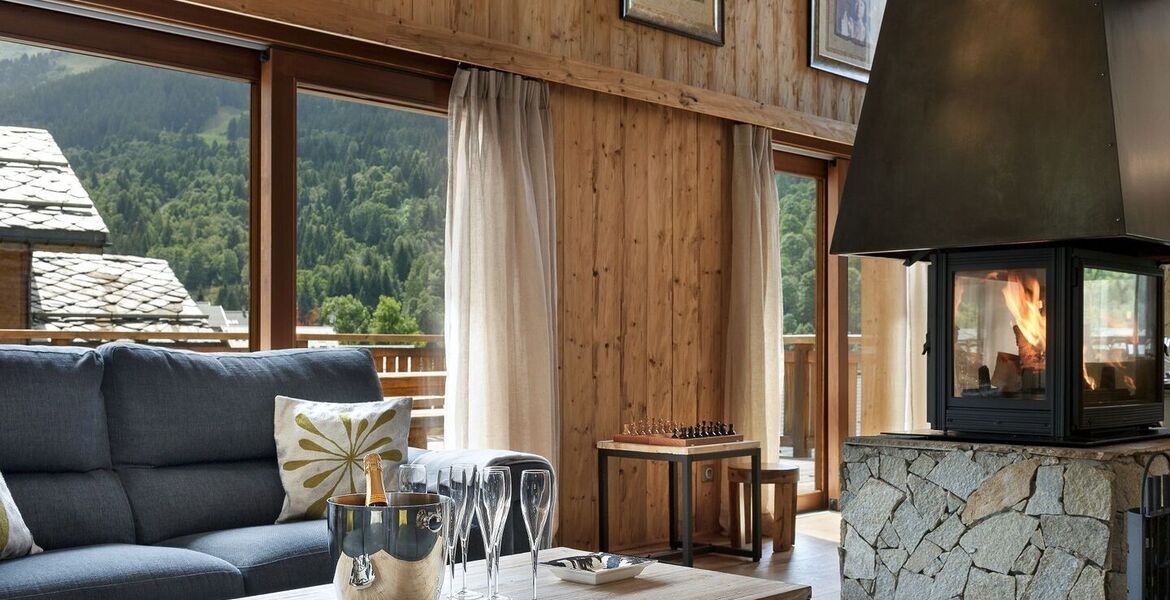 Chalet for rent in Meribel