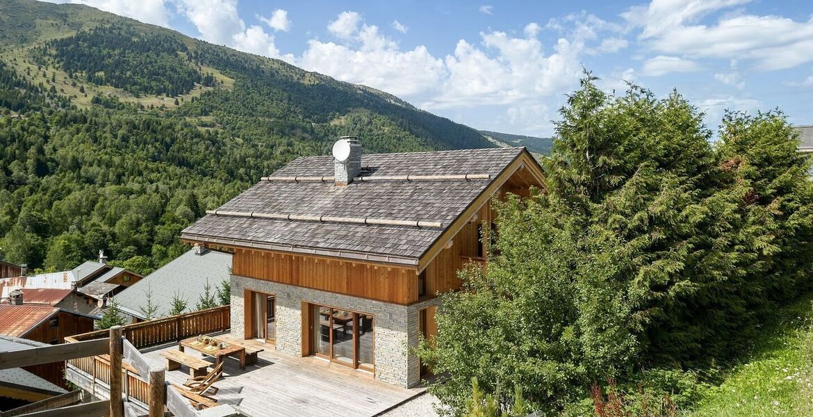 Chalet for rent in Meribel