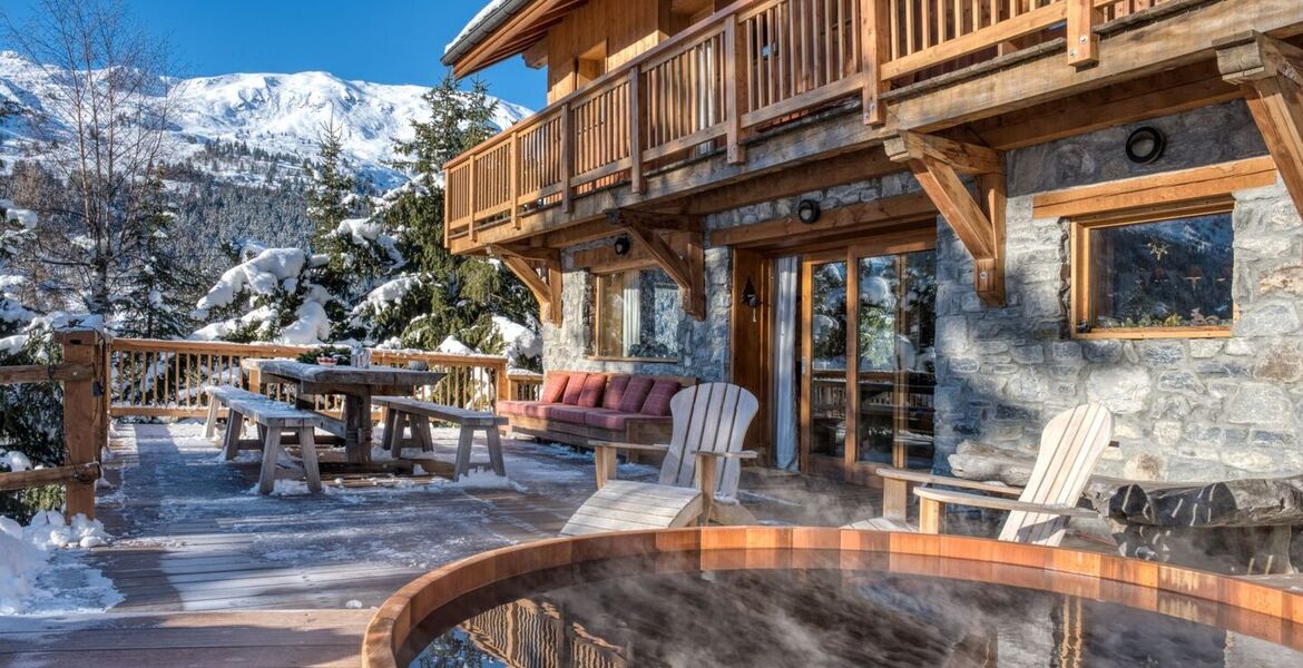 Chalet for rent in Meribel