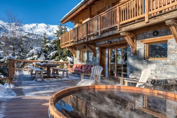 Chalet for rent in Meribel