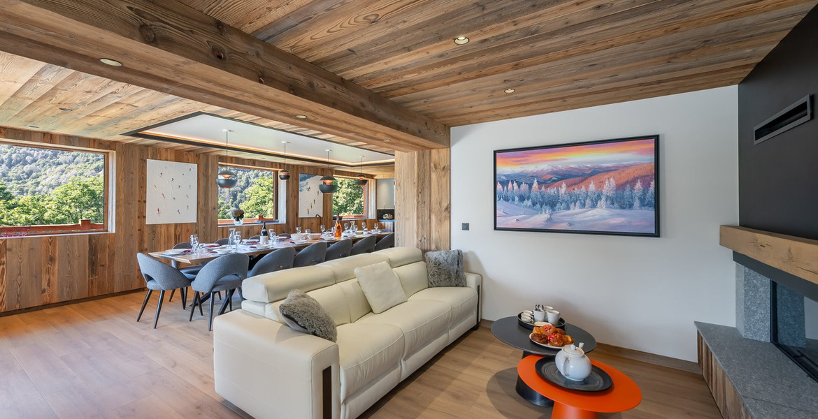 Chalet for rent in Meribel