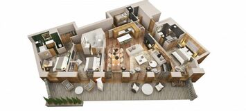 Apartamento en alquiler en Courchevel 1850