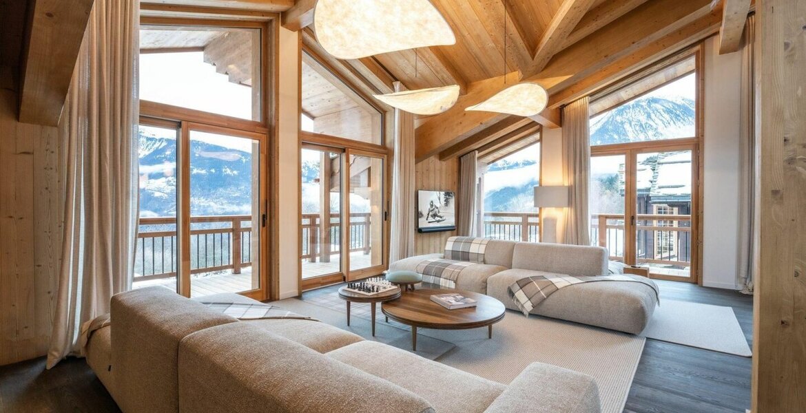 For rent Chalet ski-in ski-out Courchevel 1300 Le Praz