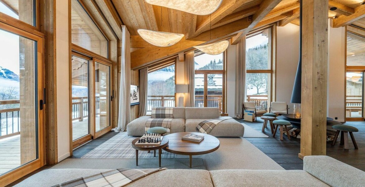 For rent Chalet ski-in ski-out Courchevel 1300 Le Praz