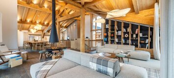 For rent Chalet ski-in ski-out Courchevel 1300 Le Praz