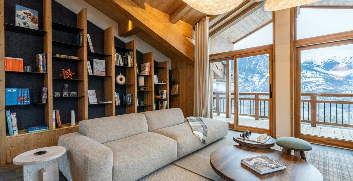 For rent Chalet ski-in ski-out Courchevel 1300 Le Praz