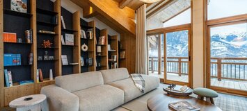 For rent Chalet ski-in ski-out Courchevel 1300 Le Praz