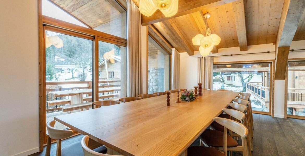 For rent Chalet ski-in ski-out Courchevel 1300 Le Praz