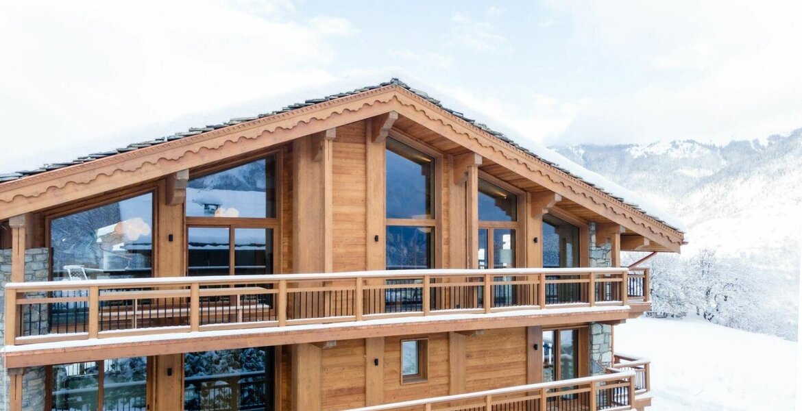 For rent Chalet ski-in ski-out Courchevel 1300 Le Praz