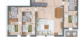 Apartment for rent in Meribel 