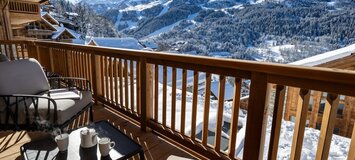 El apartamento á Meribel, situado en la 1ª planta 