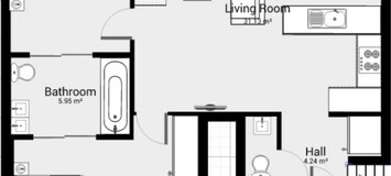 Apartamento en Méribel 110 m² para 8 personas