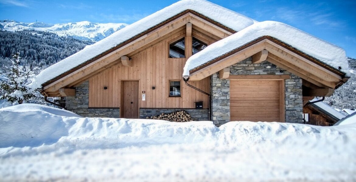 Chalet for rent in Meribel