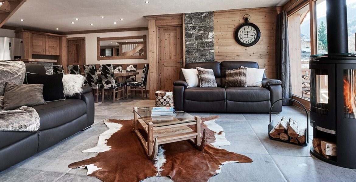 Chalet avec traiteur à Méribel Centre
