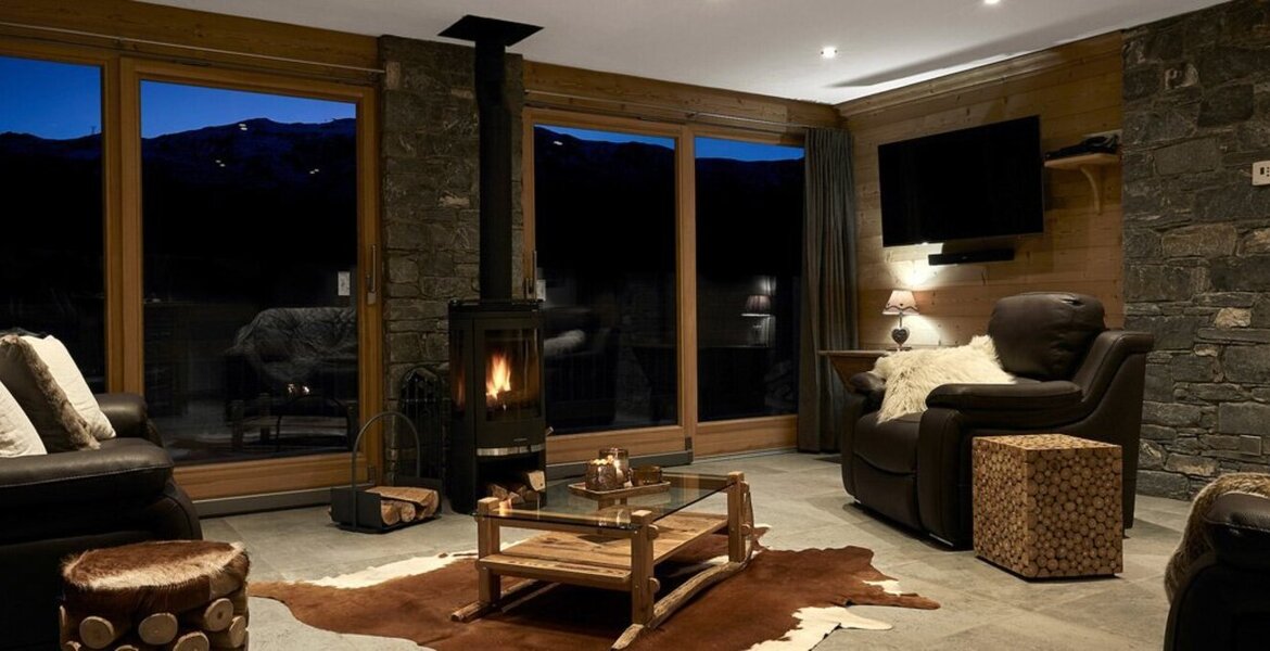 Chalet avec traiteur à Méribel Centre