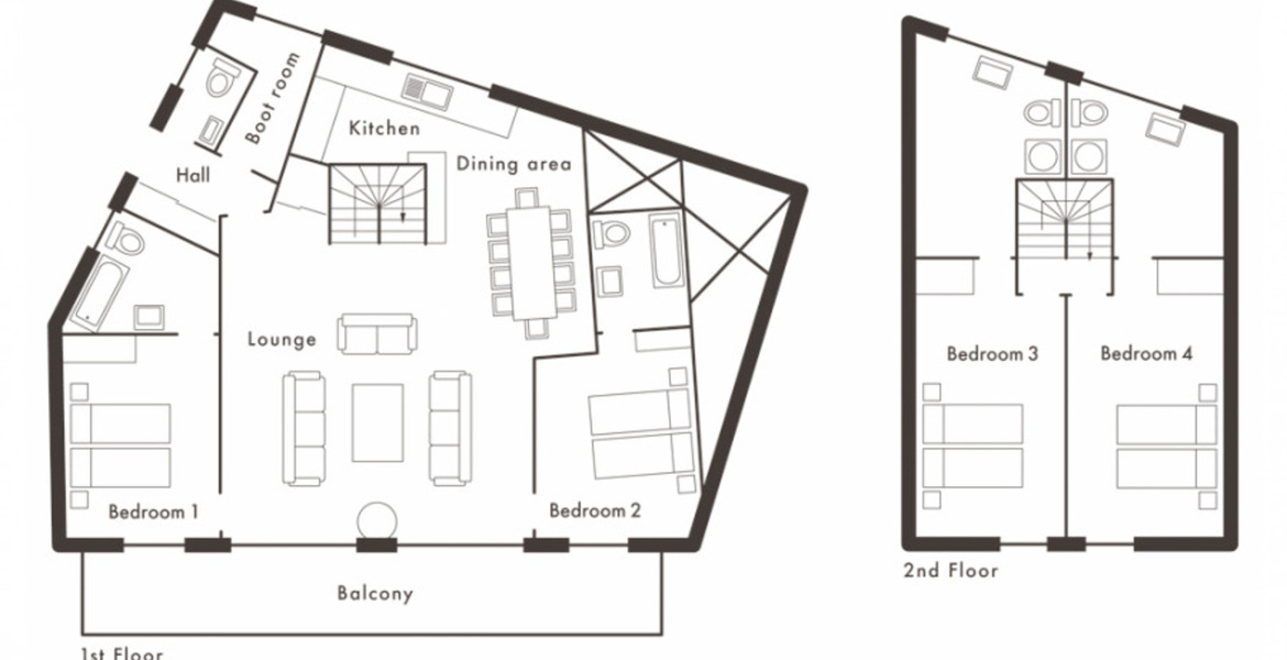 Catered chalet in Meribel Centre