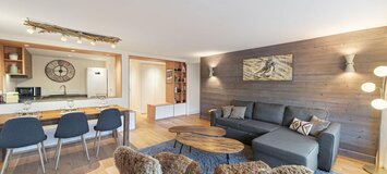 The apartment is ideally located in Jardin Alpin