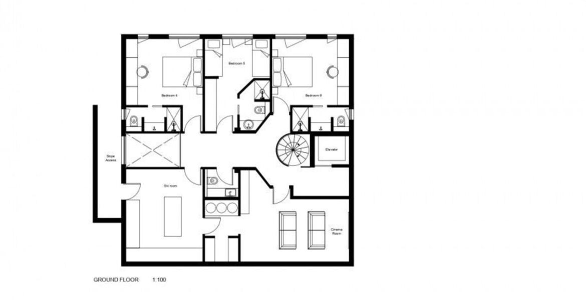 Chalet for rent in Courchevel 1850