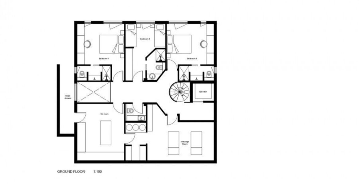Chalet for rent in Courchevel 1850