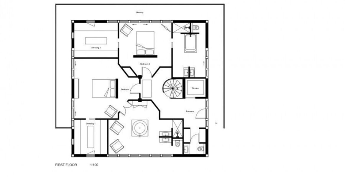 Chalet for rent in Courchevel 1850
