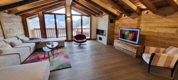 A family chalet with swimming pool in Courchevel-Le Praz 