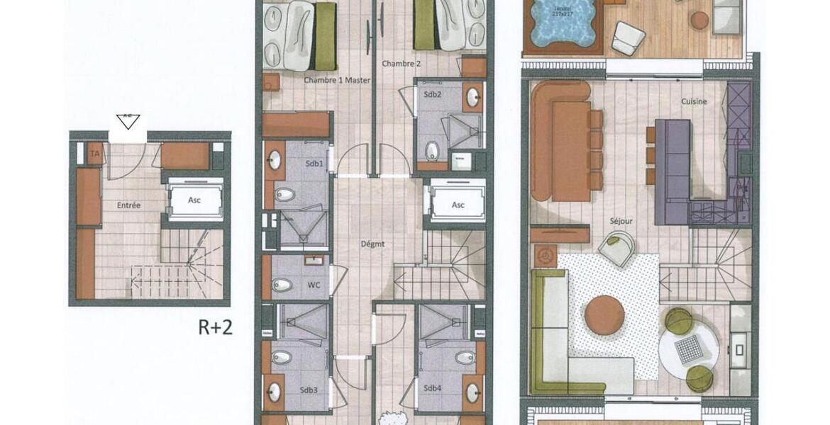 Apartment for rent in Val d'isere
