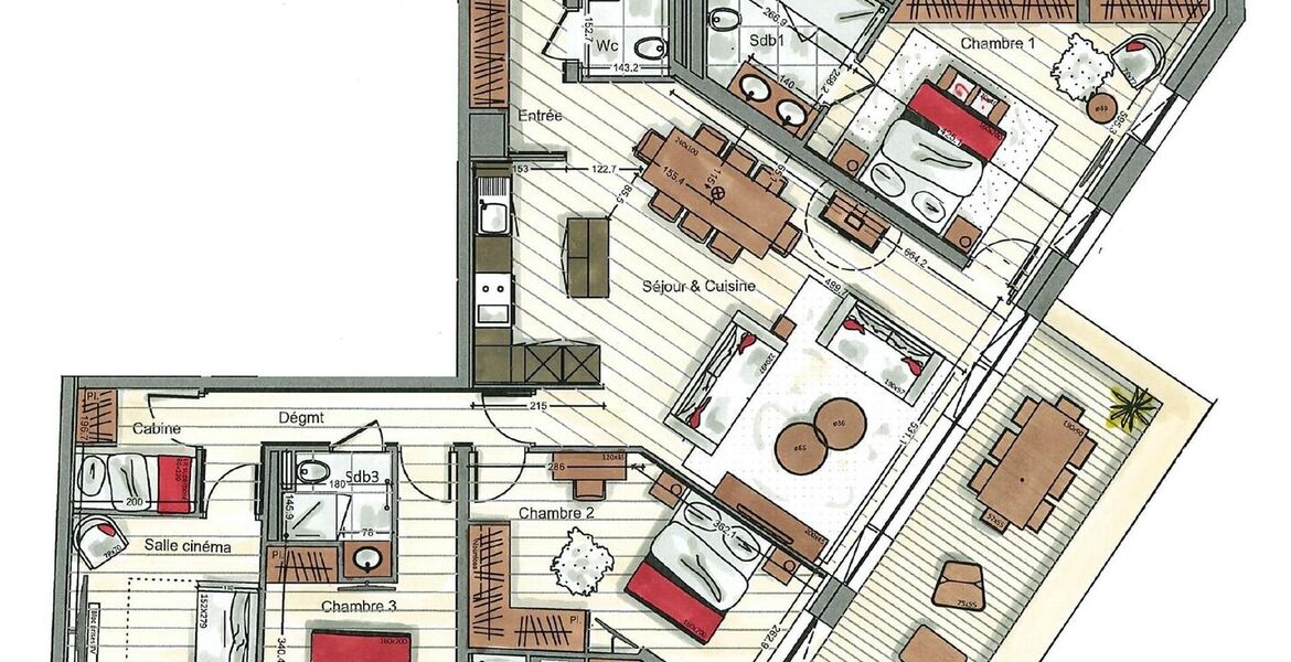 Apartment for rent in Val d'isere