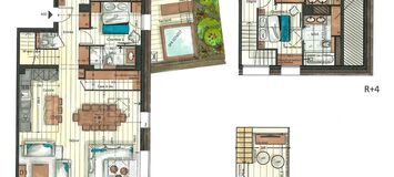 Penthouse for rent in Val d'isere