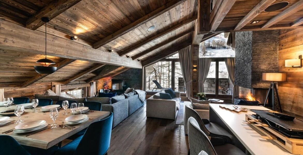 Penthouse for rent in Val d'isere