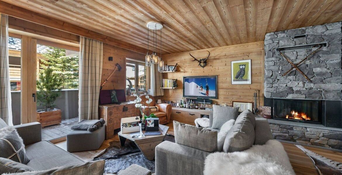 Beautiful duplex apartment for rent in Val d’Isere 