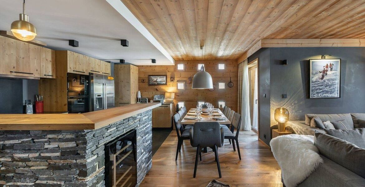 Beautiful duplex apartment for rent in Val d’Isere 