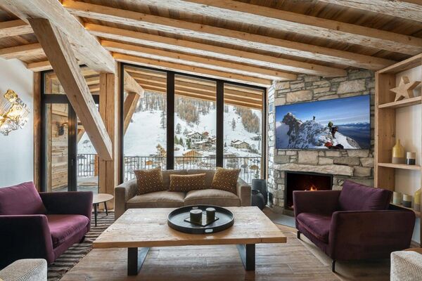 Penthouse for rent in Val d'isere